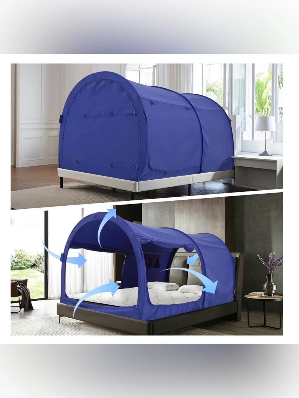 Alvantor Bed Tent Privacy Space Twin Size Sleeping Tents Indoo